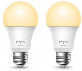 Умная лампа TP-LINK TAPO L510E(2-pack) E27 8.7Вт 806lm Wi-Fi (упак.:2шт) (1/30)