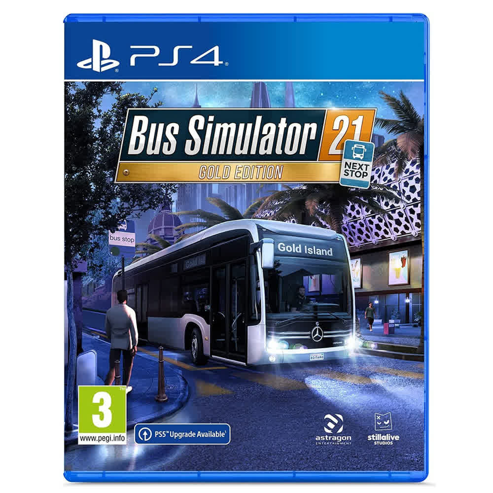 Bus Simulator 21 - Gold Edition [PS4, русские субтитры]