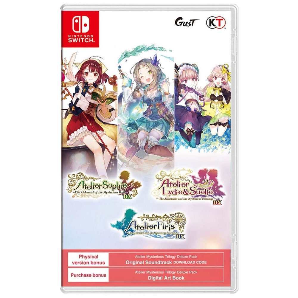 Atelier Mysterious Trilogy Deluxe Pack [Nintendo Switch, английская версия]