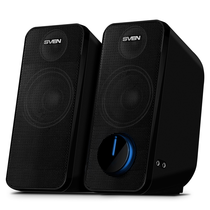 Акустическая система 2.0 SVEN 470, чёрный, USB, мощность 2x6 Вт(RMS) (1/10)