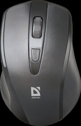 Беспроводная мышь DEFENDER Datum MM-265, 3 кнопки, 800-1600 dpi, черный (1/40)