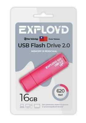 USB  16GB  Exployd  620  красный