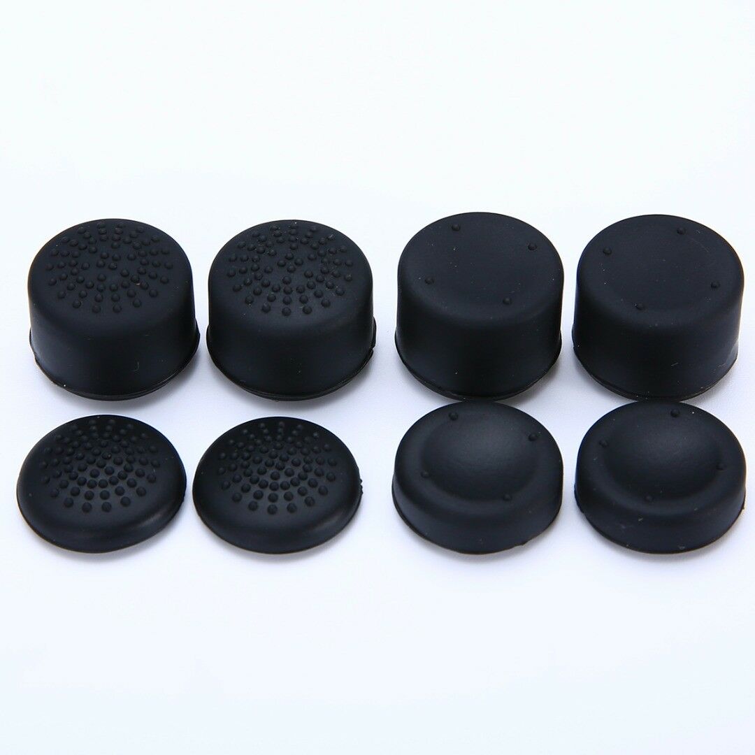 Насадка PS4/ X-BOX ONE /XBOX360/PS3 Cover for Stick Silicon 8 in1 Black