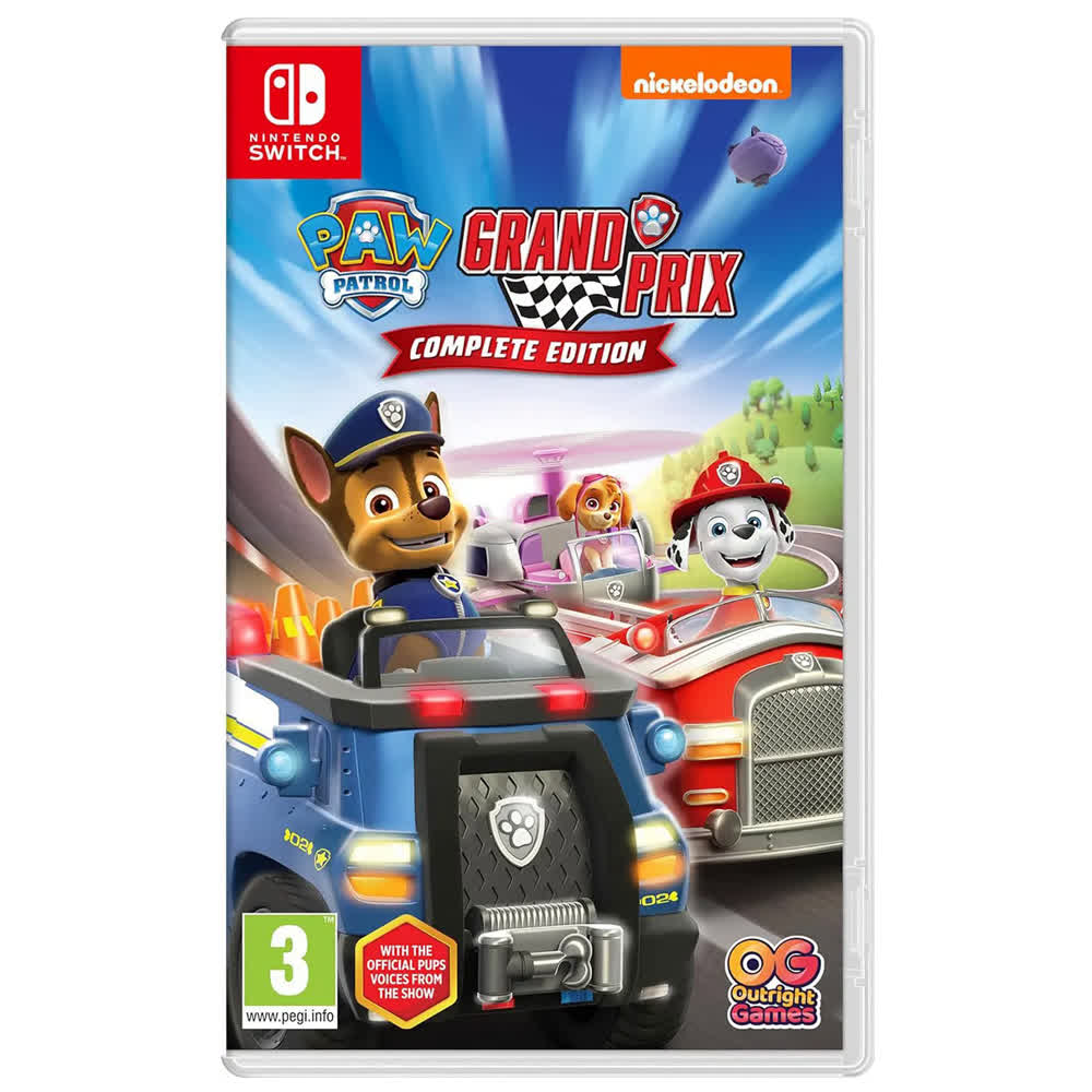 Paw Patrol: Grand Prix - Complete Edition [Nintendo Switch, английская версия]