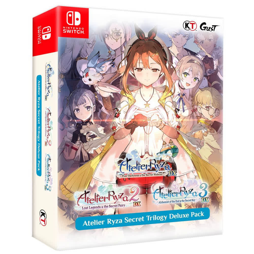 Atelier Ryza: Secret Trilogy Deluxe Pack [Nintendo Switch, английская версия]