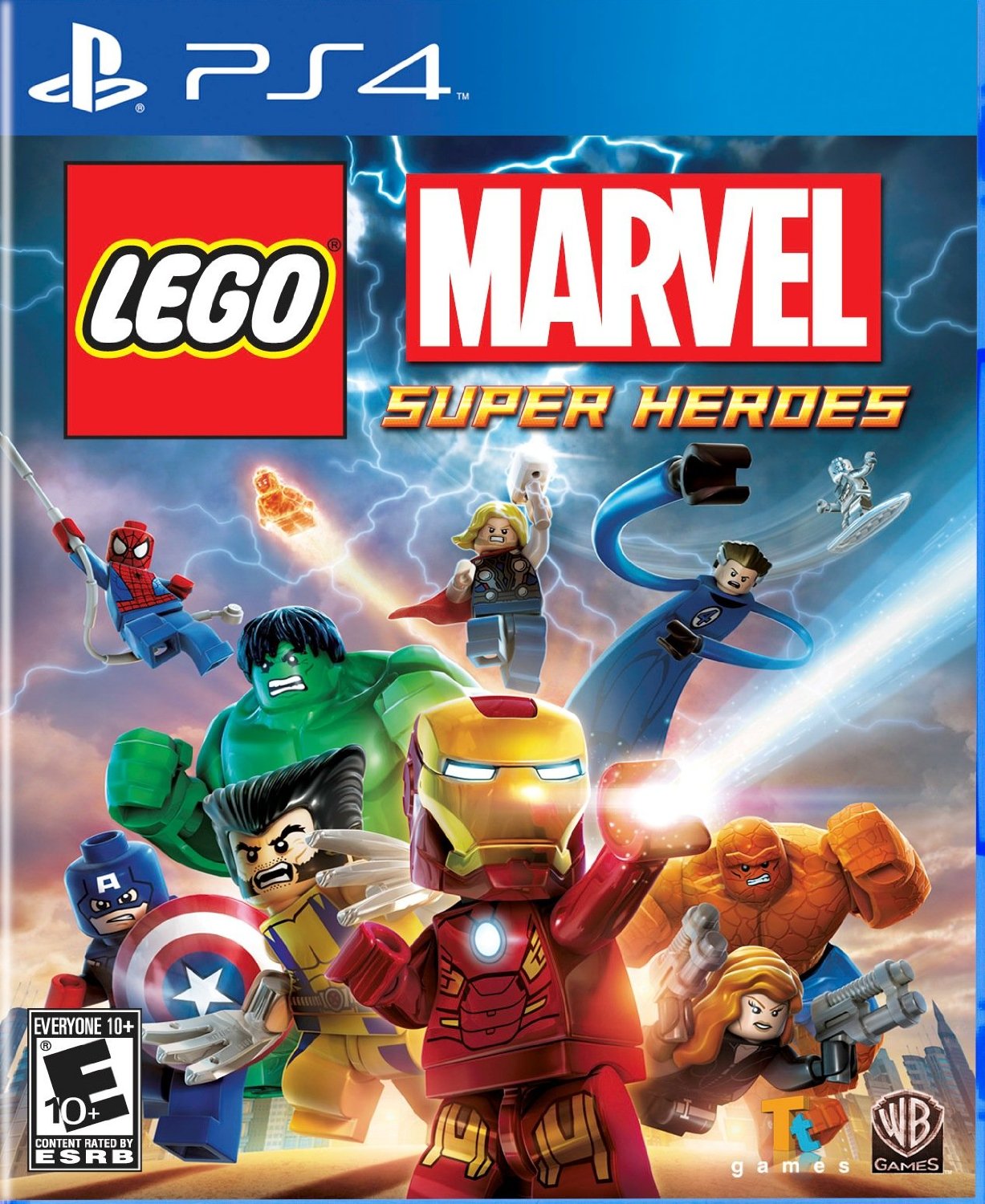 LEGO Marvel Super Heroes [PS4, английская версия]