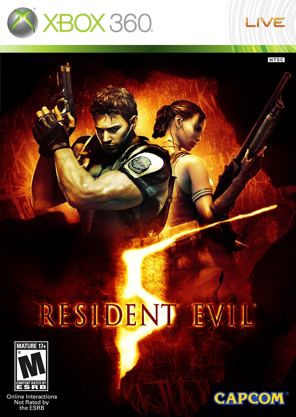 Resident Evil 5 [Xbox 360, английская версия]