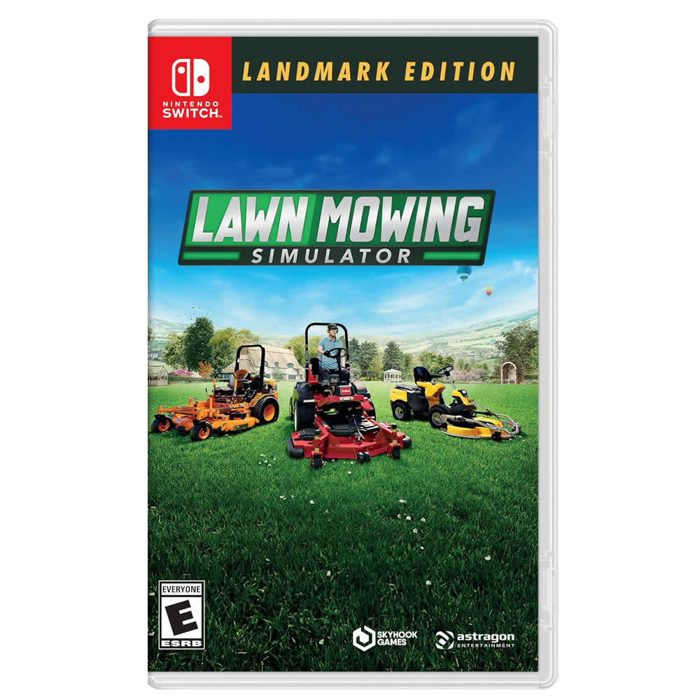 Lawn Mowing Simulator: Landmark Edition [Nintendo Switch, русские субтитры]