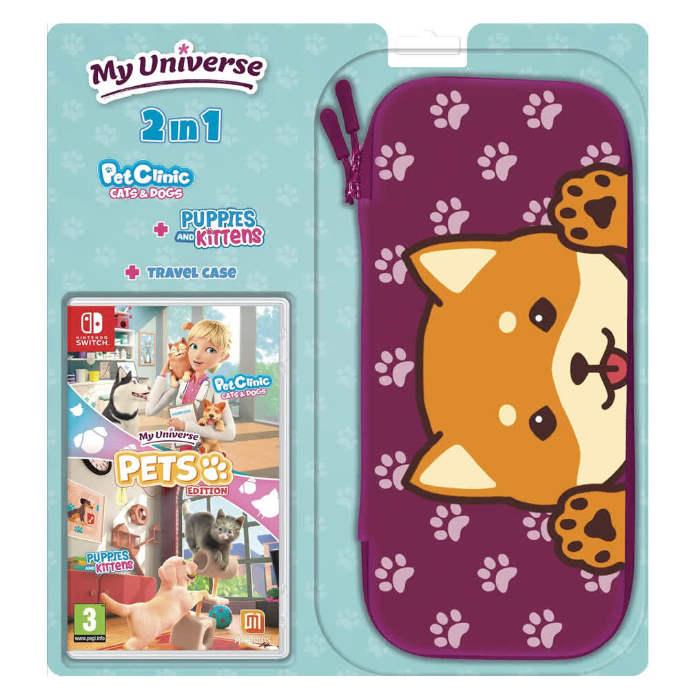 My Universe: Pets Edition + Travel Case [Nintendo Switch, английская версия]