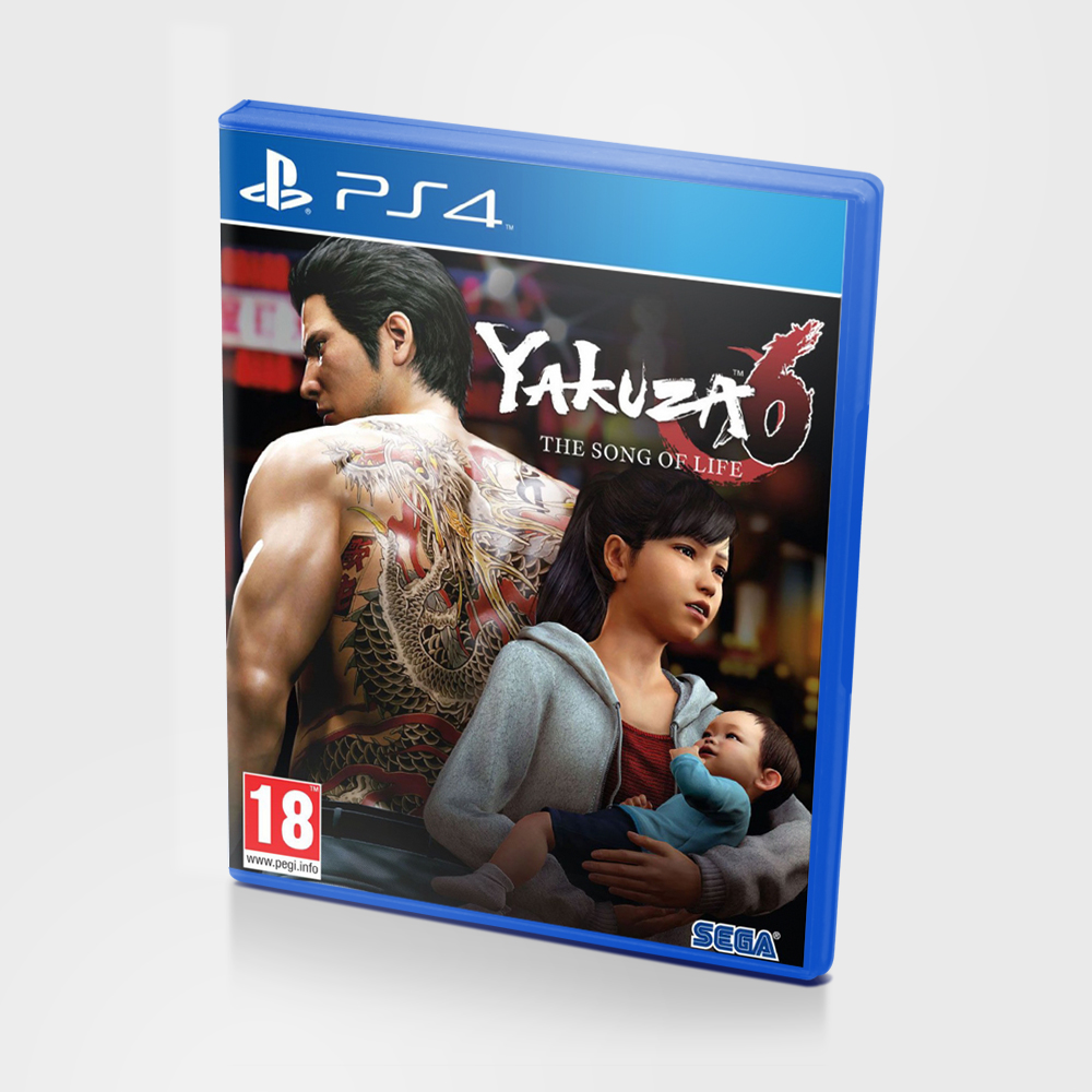 Yakuza 6: The Song of Life [PS4, английская версия]