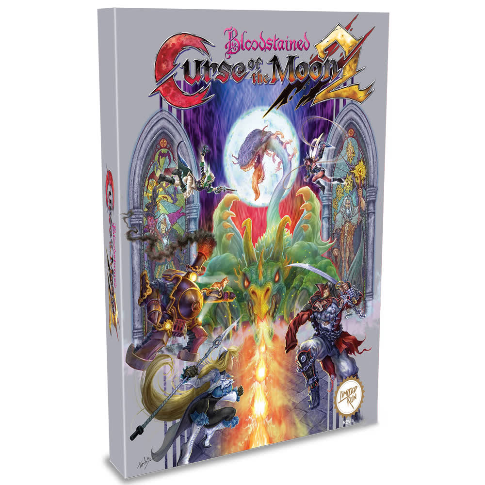 Bloodstained: Curse of the Moon 2 - Classic Edition (Limited Run #390) [PS4, английская версия]