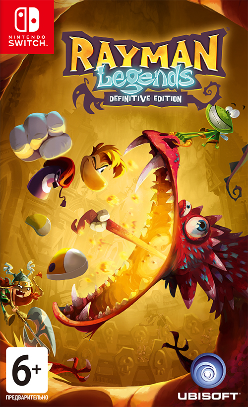 Rayman Legend - Definitive Editition [Nintendo Switch, русская версия]