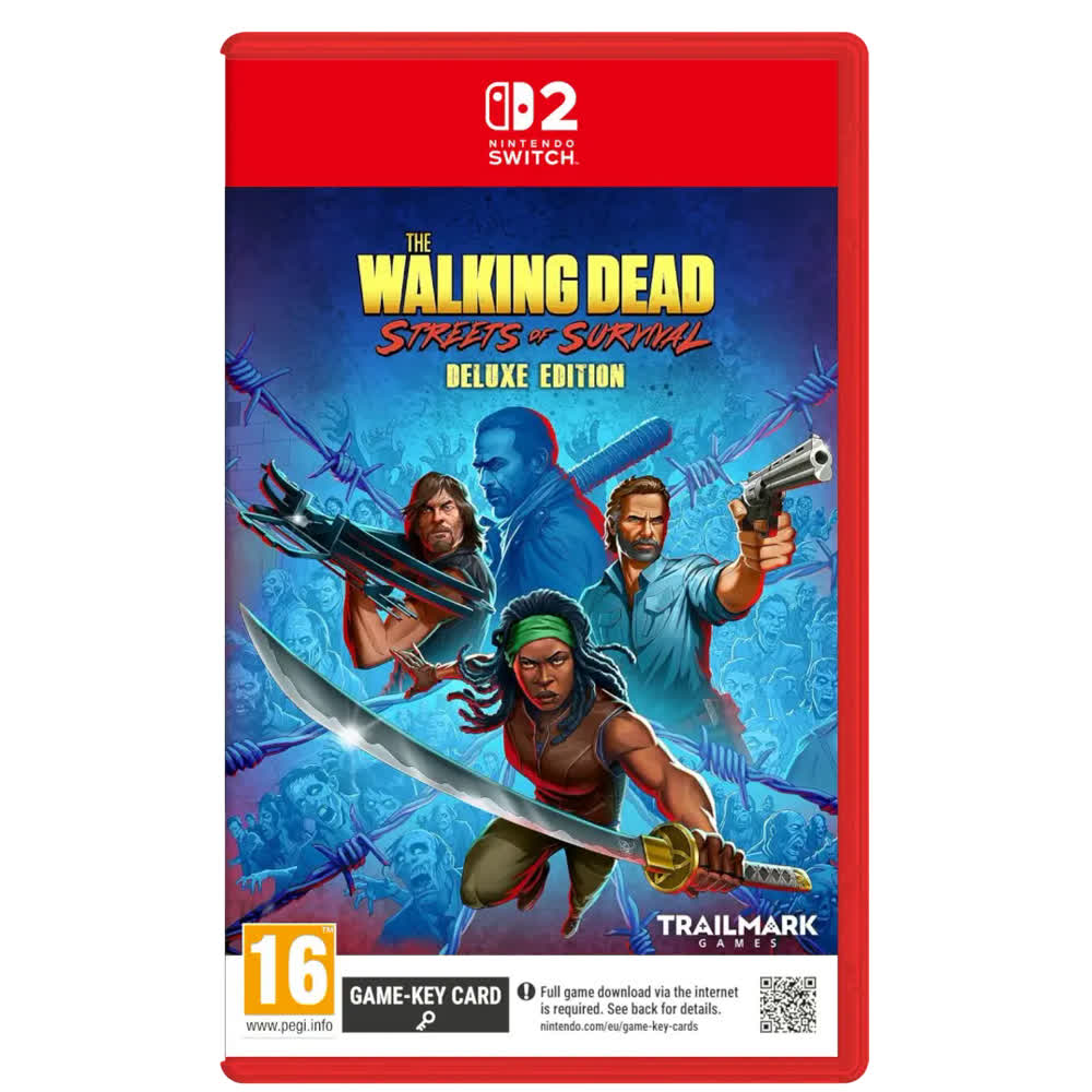 The Walking Dead: Streets of Survival - Deluxe Ed. (Game-Key Card) [Switch 2, английская версия]