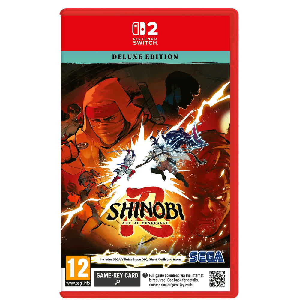 Shinobi: Art of Vengeance - Deluxe Edition (Game-Key Card) [Switch 2, русские субтитры]