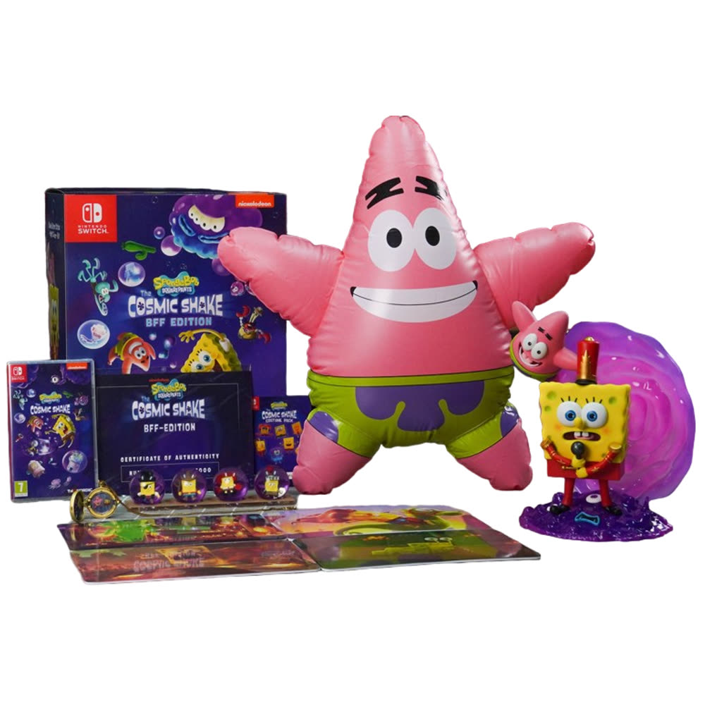 SpongeBob SquarePants The Cosmic Shake (BFF Edition) [Nintendo Switch, русские субтитры]