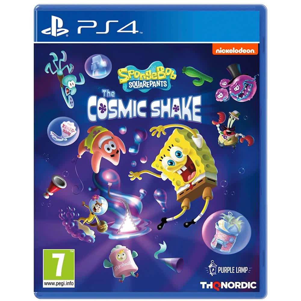 SpongeBob SquarePants The Cosmic Shake [PS4, русские субтитры]
