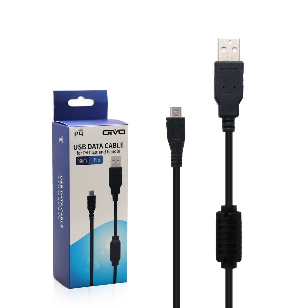 Кабель зарядки геймпадов PS4 Сharge Сable USB Data,2 метра OIVO\P4S001
