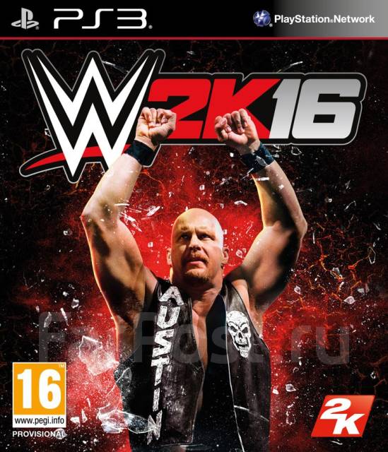 WWE 2K16 (R-5)  [PS3, русская документация]