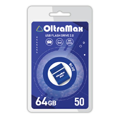USB  64GB  OltraMax   50  синий