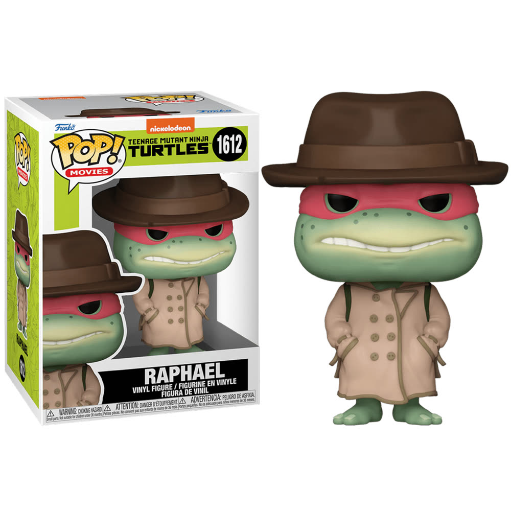 Фигурка Funko Pop! Movies: Teenage Mutant Ninja Turtles - Raphael (Coat & Hat) (1612)