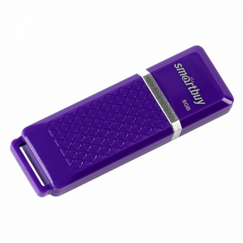 USB  8GB  Smart Buy  Quartz  фиолетовый