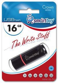 USB  16GB  Smart Buy  Crown   чёрный