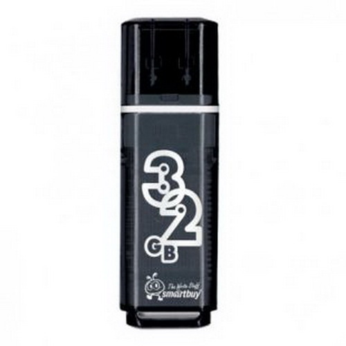 USB  32GB  Smart Buy  Glossy  чёрный