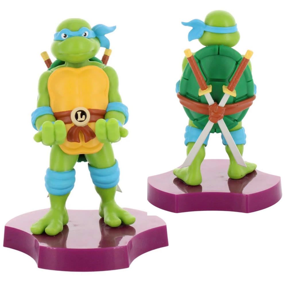 Фигурка-подставка Cable Guys - Holdems: TMNT - Leonardo (11 см.)