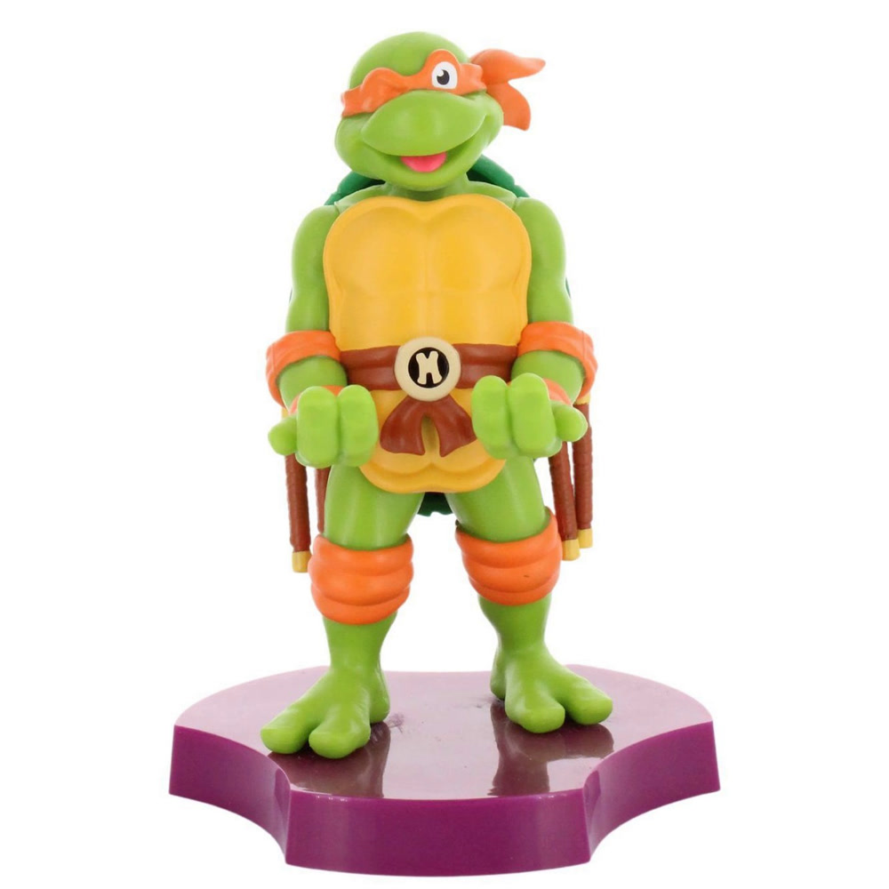 Фигурка-подставка Cable Guys - Holdems: TMNT - Michaelangelo (11 см.)