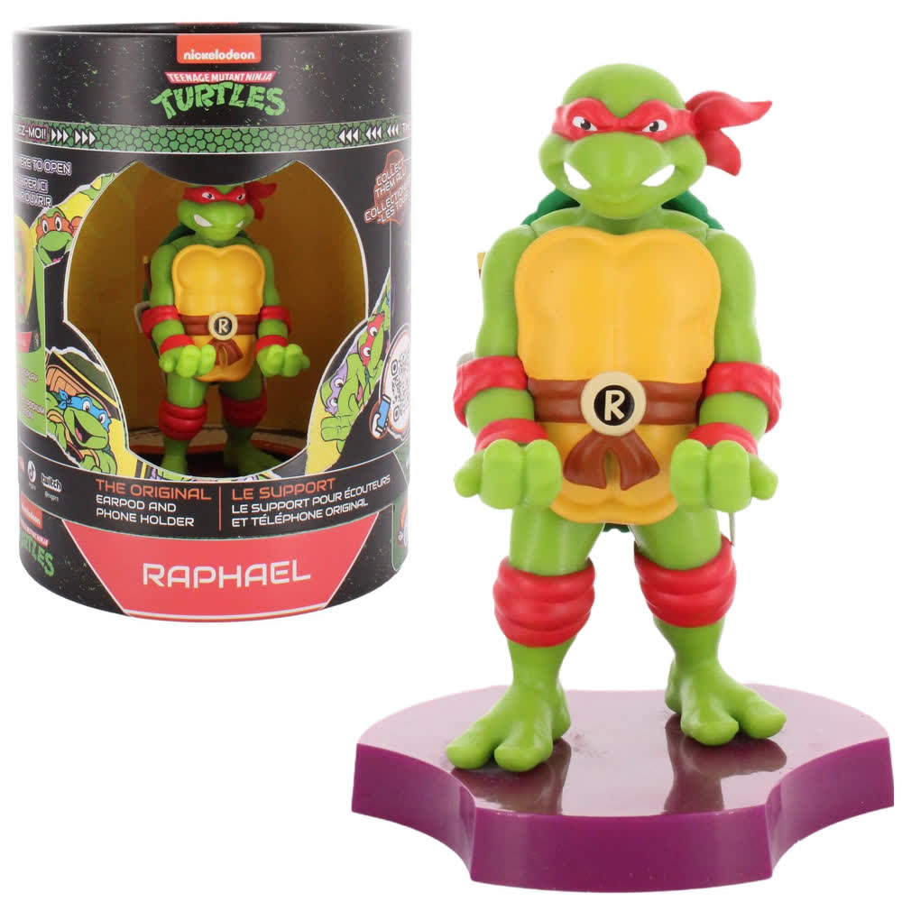 Фигурка-подставка Cable Guys - Holdems: TMNT - Raphael (11 см.)