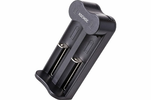 Зарядное устройство КОСМОС KOC701USB 1-2 16340,17335,18490,18650, 20700 питание от USB шнур. автомат