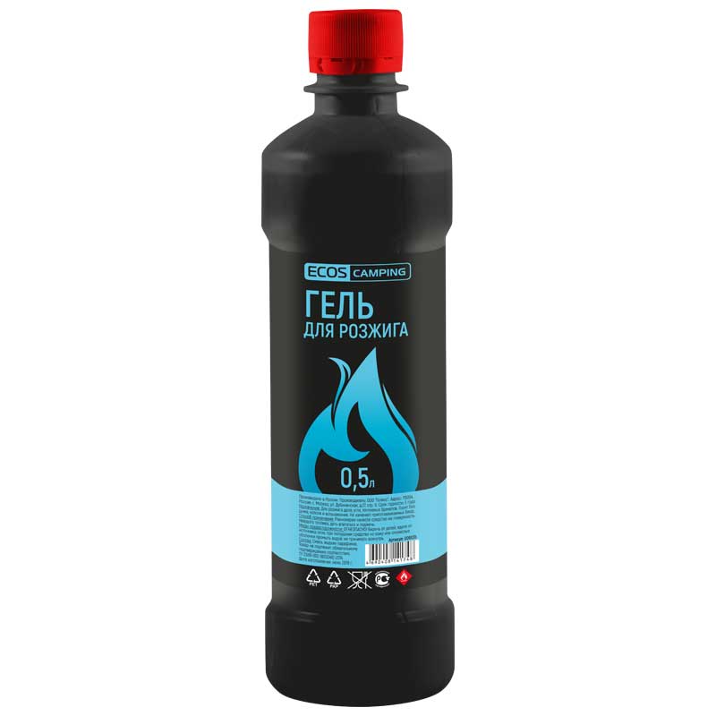 Гель для розжига Ecos 0,5л (1/24)