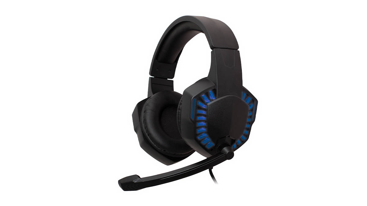 Игровая гарнитура RITMIX RH-562M Gaming Blue, полноразмерные, 40 мм, 20-20000 Гц, 32 Ом, ругелировка