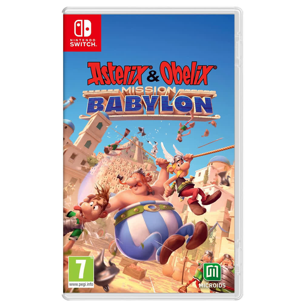 Asterix & Obelix - Mission Babylon [Nintendo Switch, русские субтитры]