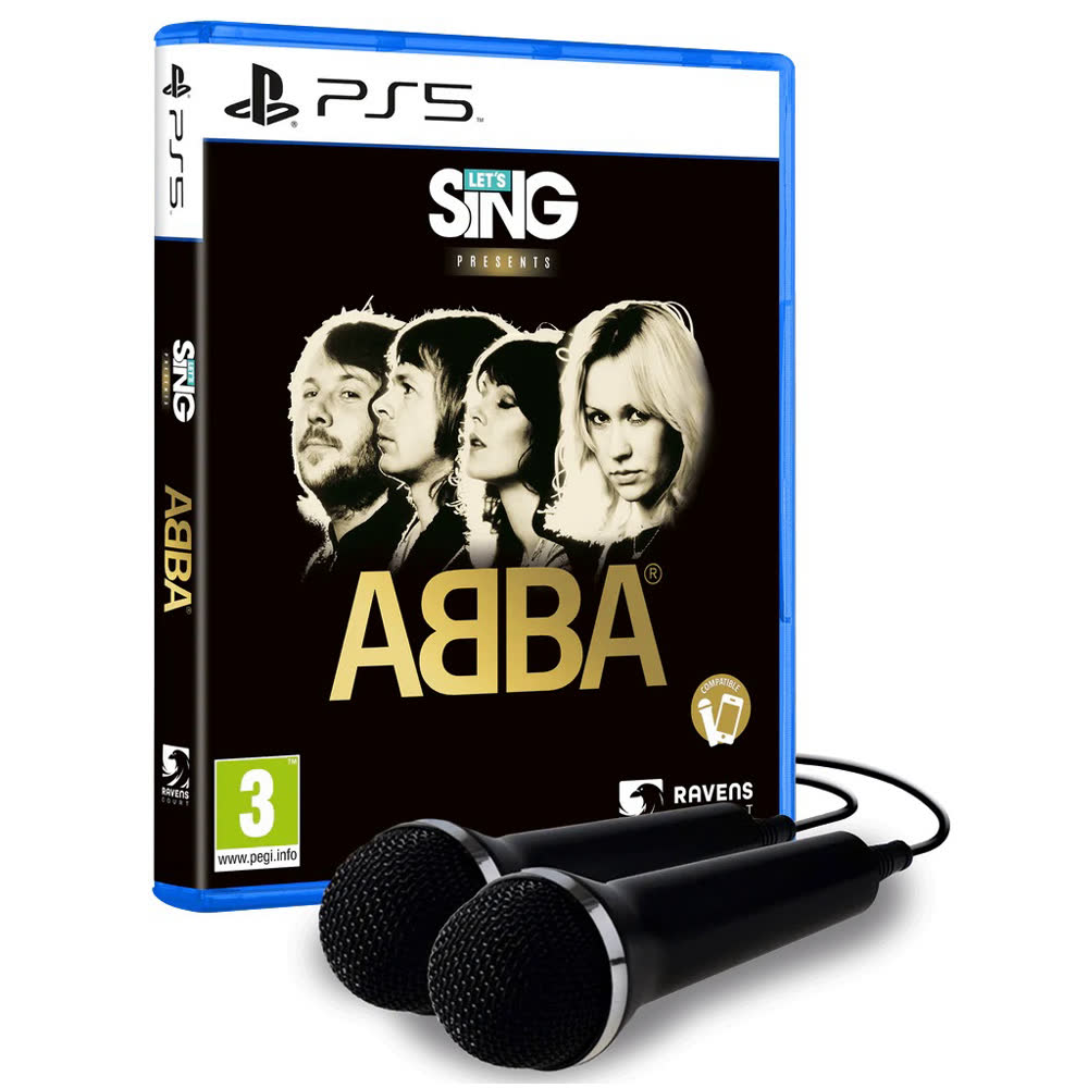 Let's Sing: ABBA - Double Mic Bundle [PS5, английская версия]