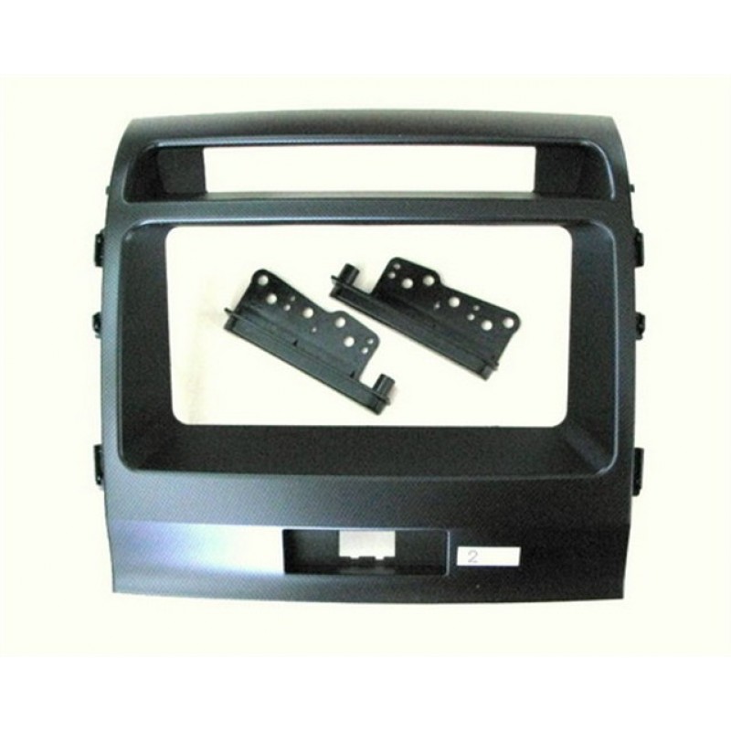 рамка Toyota LC 200  08+  оригинал использ с бок вставками 2din  ( RTY-N29 )