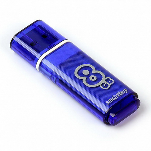 USB 3.0  8GB  Smart Buy  Glossy  темно синий