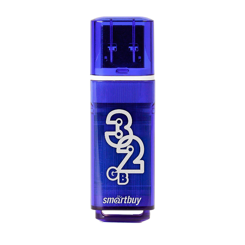 USB 3.0  32GB  Smart Buy  Glossy  темно синий