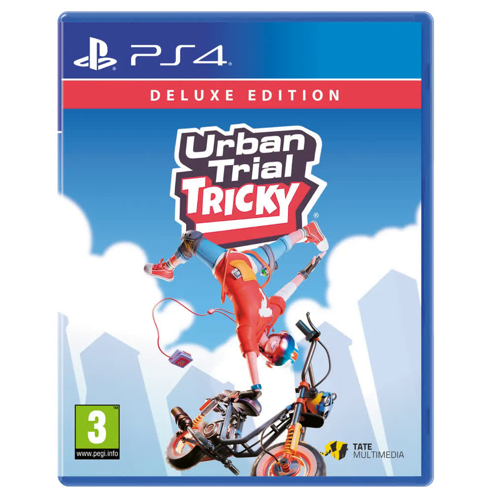 Urban Trial Tricky - Deluxe Edition [PS4, русские субтитры]