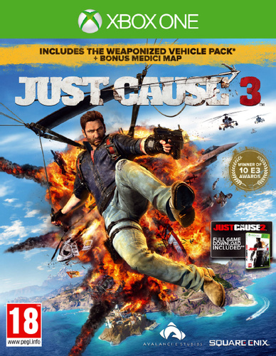 Just Cause 3 Includes The Weaponized Vehicle Pack+Bonus Medici Map (R-2) [Xbox One, английская верси
