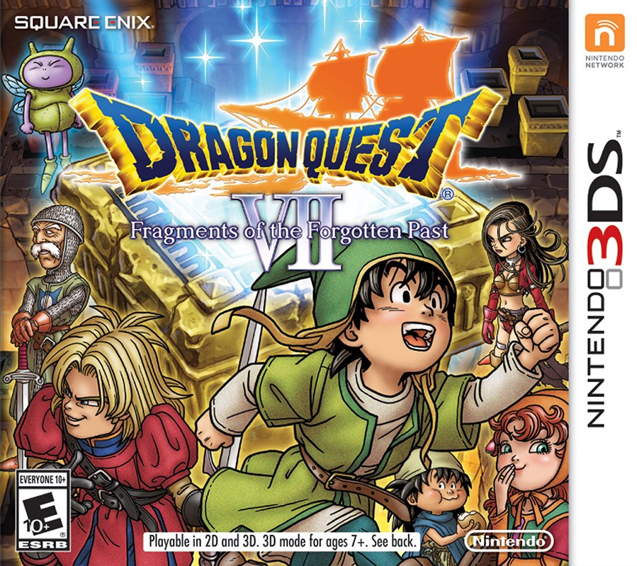 Dragon Quest VII: Fragments of the Forgotten Past [3DS, английская версия]