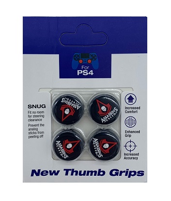 Насадка PS4 Cover for Stick Silicon  4 in 1 Assassin's Creed