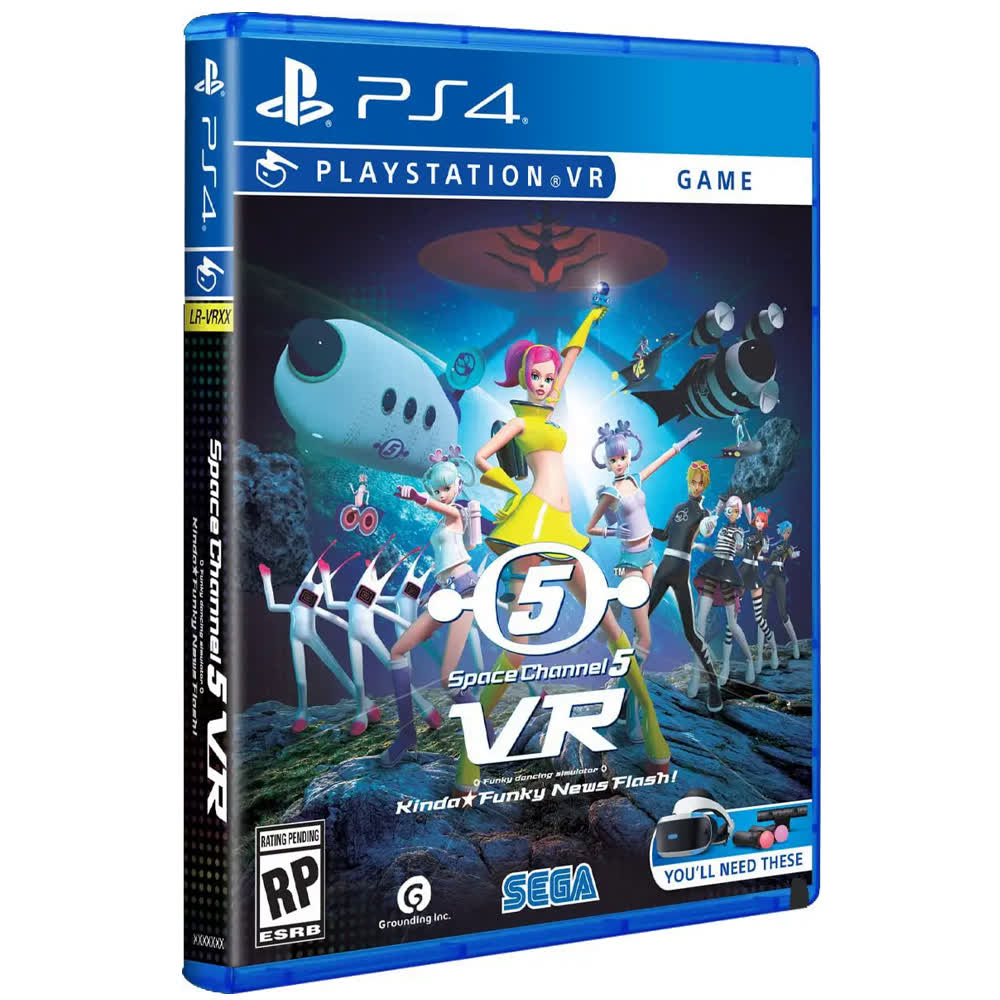Space Channel 5 VR Kinda Funky News Flash! (Limited Run #353) [PS4, английская версия]
