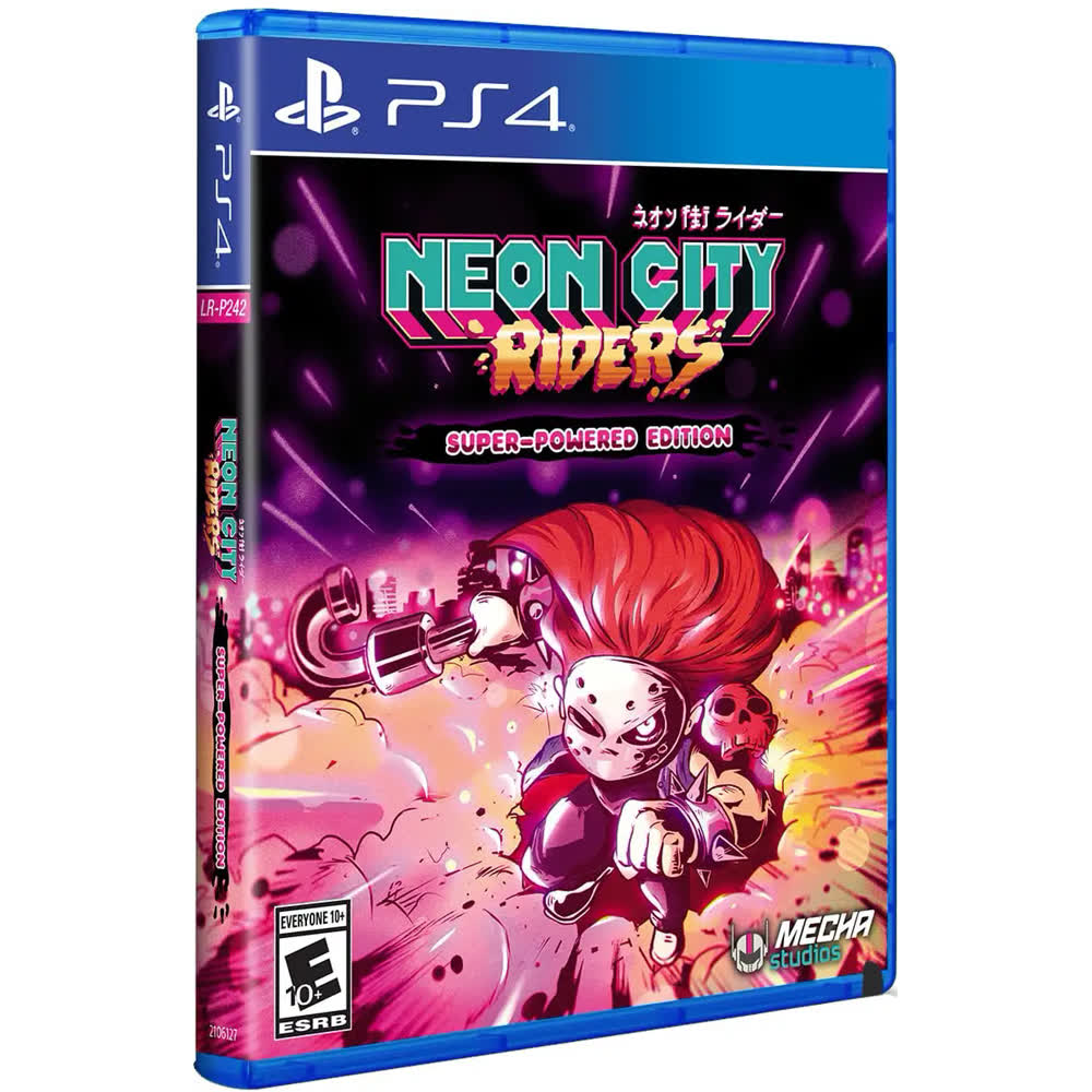 Neon City Riders - Super Powered Edition (Limited Run #359) [PS4, английская версия]