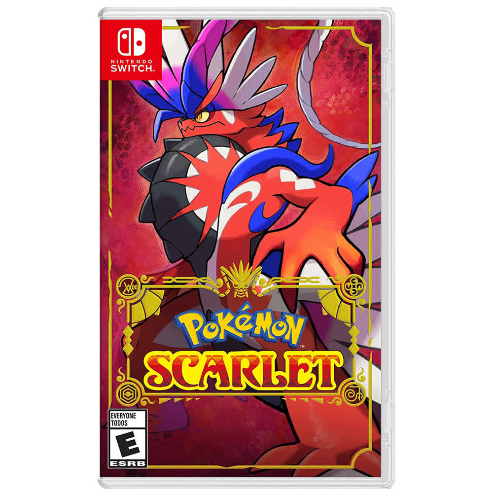 Pokémon Scarlet [Nintendo Switch, английская версия]