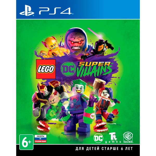 LEGO DC Super-Villains [PS4, русские субтитры]