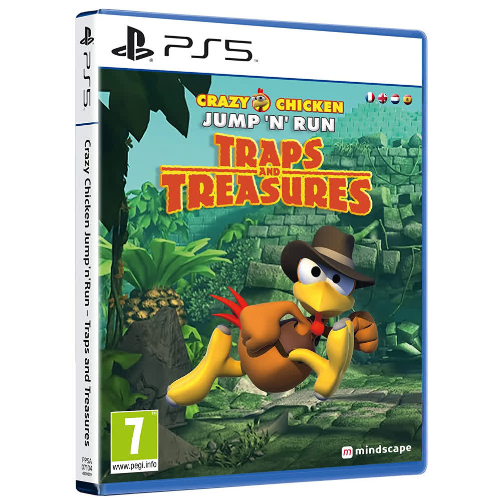 Crazy Chiken: Jump 'n' Run - Traps and Treasures [PS5, английская версия]