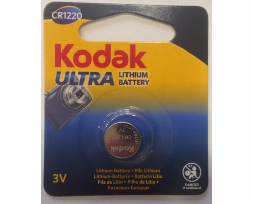 Элемент питания KODAK  CR1220  BL1 (60/240/61440)