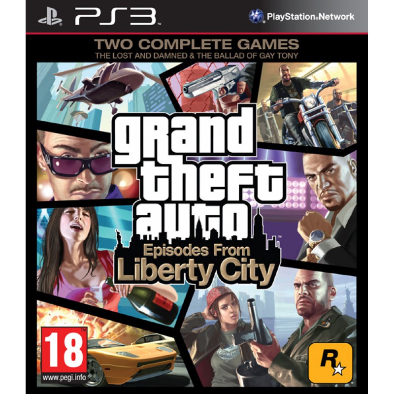 Grand Theft Auto: Episodes From Liberty City [PS3, английская версия]