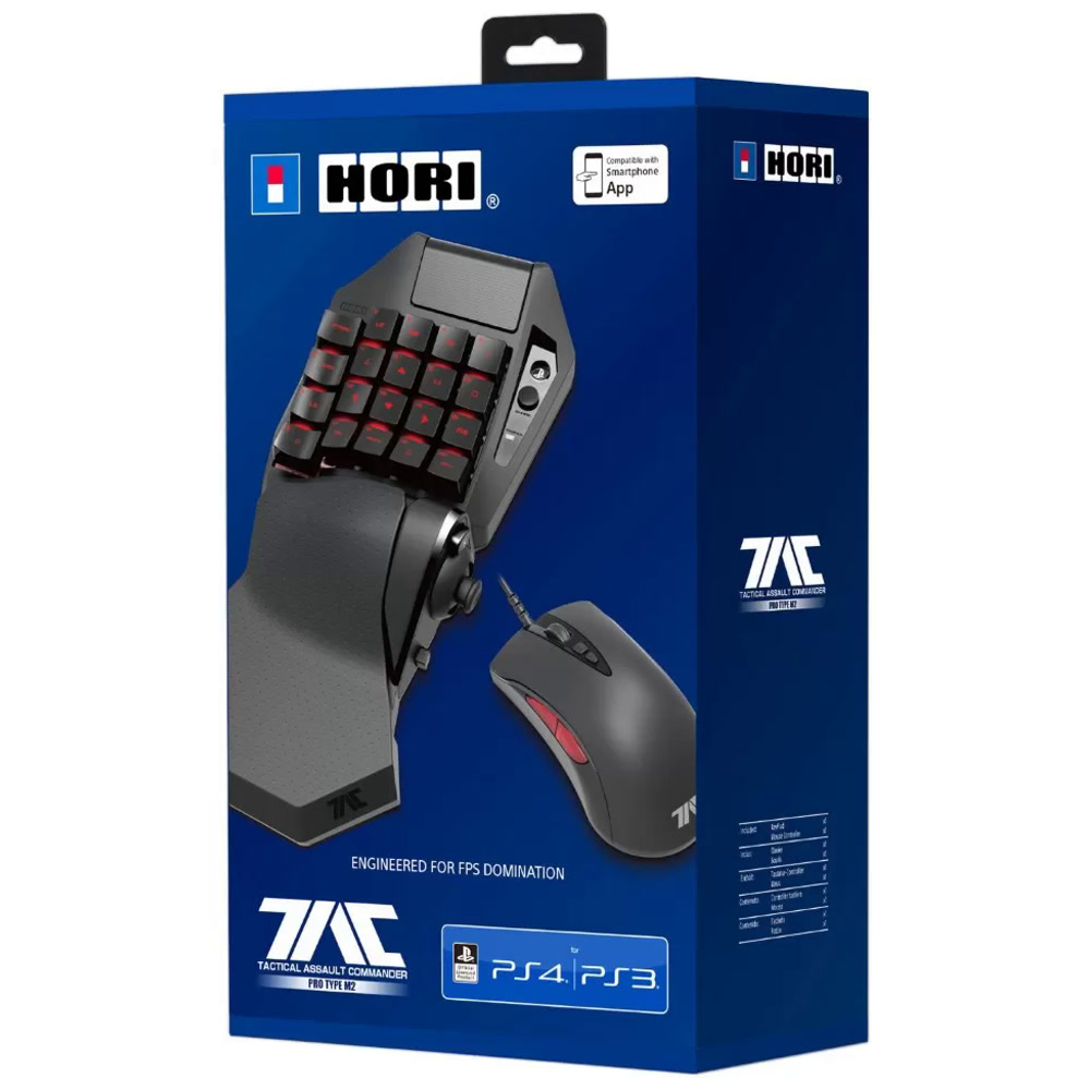 Набор (игровая мышь и кейпад) PS4/PS3 Tactical Assault Commander Pro - HORI